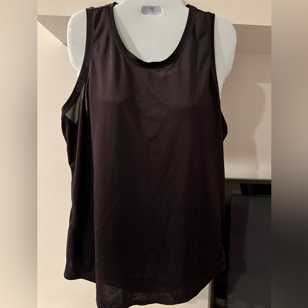 Tek Gear, black tank, size XL
